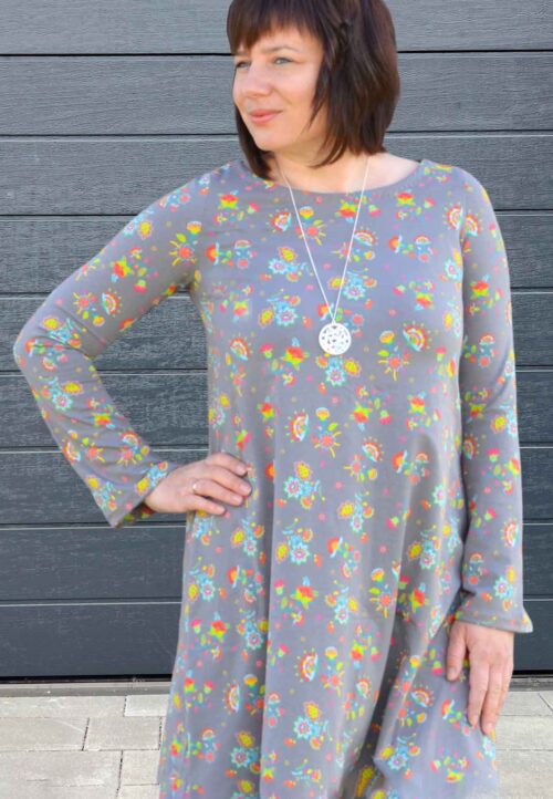 Digital Sewing Pattern A-line Dress Tunic DELICIA (EU 34-56)