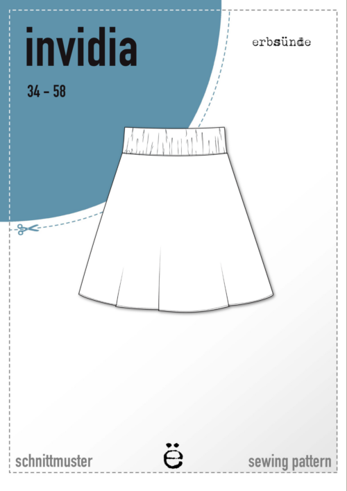 Papierschnitt A-Linien Rock INVIDIA (34-58)
