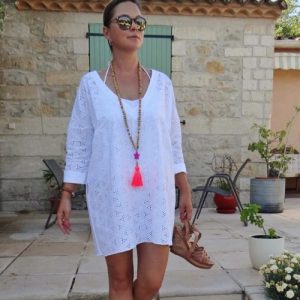 ebook schnittmuster Damen Tunika Bluse Sommer nähen Anfänger Kleid Strandkleid