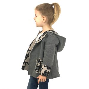 Capa Mantel Jacke Kinder ebook Schnittmuster