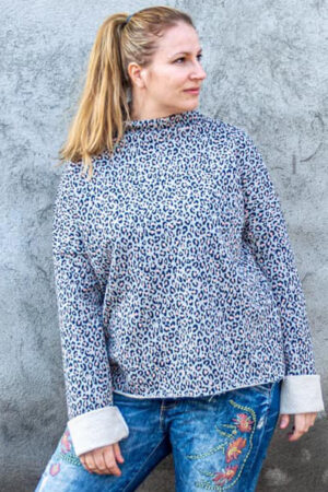 Schnittmuster Oversize Pullover RAPIDO (34-58)