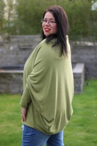 ebook Schnittmuster Nähanleitung Damen Cocon Strickjacke Macapa erbsuende