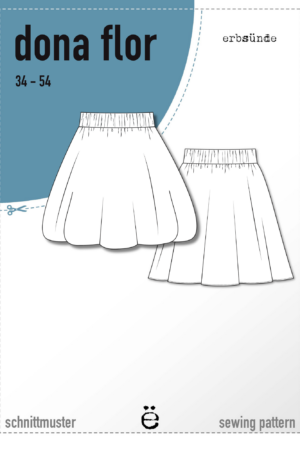Papierschnitt Tellerrock, Ballonrock DONA FLOR (34–54)