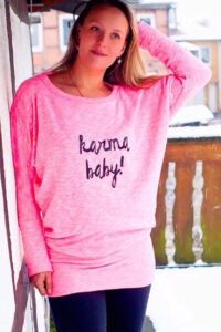Damen Schnittmuster Kleid Shirt Pullover mit Fledermausärmeln erbsuende Gula