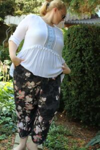Schnittmuster Damen Hose Pumphose Haremshose tiefer Schritt Bahia erbsünde