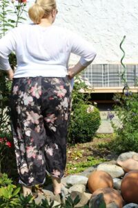 Schnittmuster Damen Hose Pumphose Haremshose tiefer Schritt Bahia erbsünde