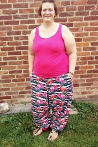Schnittmuster Damen Hose Pumphose Haremshose tiefer Schritt Bahia erbsünde