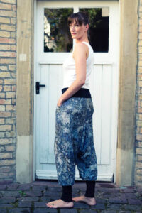 Schnittmuster Damen Hose Pumphose Haremshose tiefer Schritt Bahia erbsünde