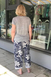 Schnittmuster Damen Hose Pumphose Haremshose tiefer Schritt Bahia erbsünde