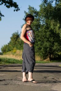 Schnittmuster Damen Hose Pumphose Haremshose tiefer Schritt Bahia erbsünde