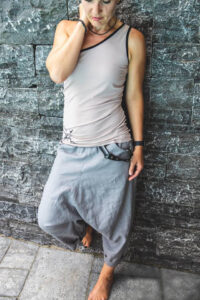 Schnittmuster Damen Hose Pumphose Haremshose tiefer Schritt Bahia erbsünde