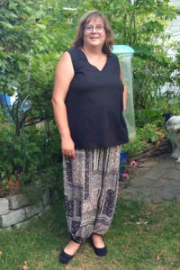 Schnittmuster Damen Hose Pumphose Haremshose tiefer Schritt Bahia erbsünde