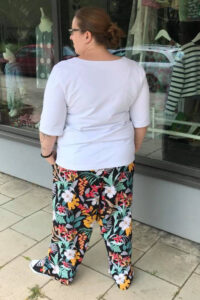 Schnittmuster Damen Hose Pumphose Haremshose tiefer Schritt Bahia erbsünde