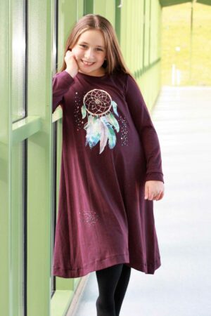 Schnittmuster Kinder Kleid Sweatkleid Jerseykleid Baumwolle Preciosa erbsuende