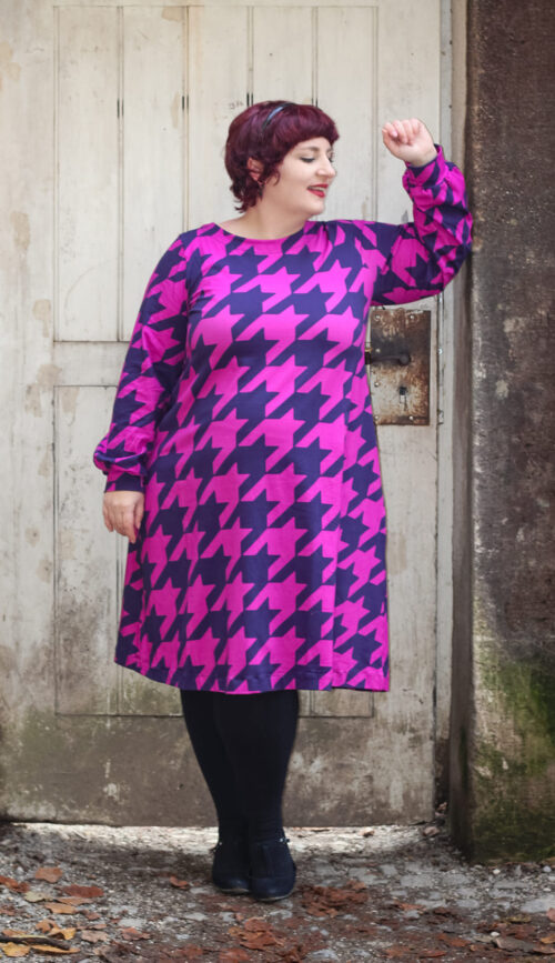 Schnittmuster Kleid Tunika A-Linie DELICIA CURVY  (46-60)