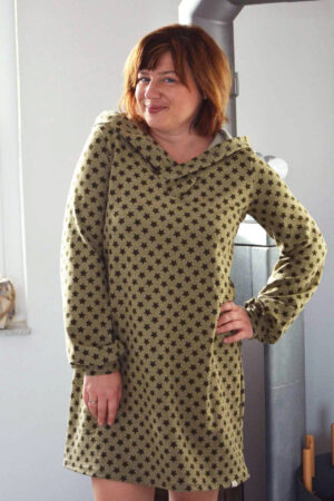 Schnittmuster Pulloverkleid CACAU (34-58)