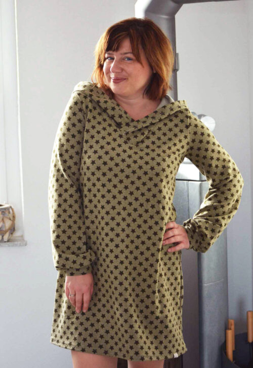 Schnittmuster Pulloverkleid CACAU (34-58)