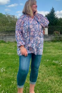 Schnittmuster-Bluse-Tunika-Kleid-Folklore-Ballonärmel-erbsuende-2