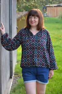 Schnittmuster-Bluse-Tunika-Kleid-Folklore-Ballonärmel-erbsuende-25
