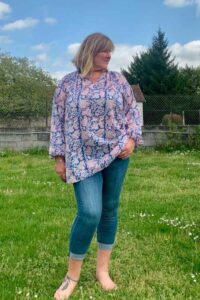 Schnittmuster-Bluse-Tunika-Kleid-Folklore-Ballonärmel-erbsuende-30