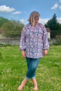 Schnittmuster-Bluse-Tunika-Kleid-Folklore-Ballonärmel-erbsuende-40