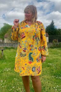 Schnittmuster-Bluse-Tunika-Kleid-Folklore-Ballonärmel-erbsuende-8