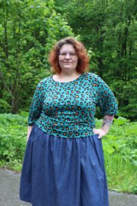 Schnittmuster-Tshirt-Kurzarm-Halber Aermel-Canela-erbsuende-1