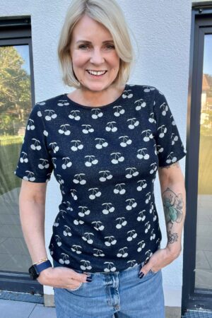 Schnittmuster figurnahes T-Shirt Canela (34-58)