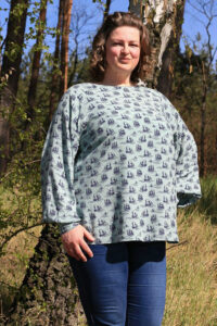 Schnittmuster-Damen-Bluse-Manschetten-Raglan-Webware-Primavera-erbsuende-16