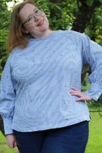 Schnittmuster-Damen-Bluse-Manschetten-Raglan-Webware-Primavera-erbsuende-22