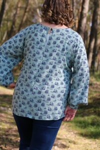 Schnittmuster-Damen-Bluse-Manschetten-Raglan-Webware-Primavera-erbsuende-27