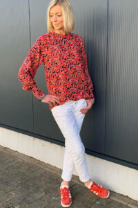 Schnittmuster-Damen-Bluse-Manschetten-Raglan-Webware-Primavera-erbsuende-31