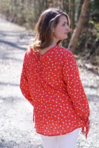 Schnittmuster-Damen-Bluse-Manschetten-Raglan-Webware-Primavera-erbsuende-32