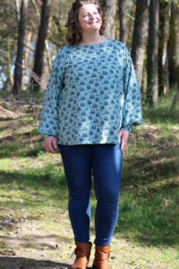 Schnittmuster-Damen-Bluse-Manschetten-Raglan-Webware-Primavera-erbsuende-38