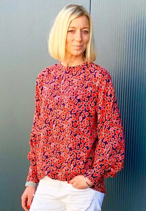 Schnittmuster Raglan Bluse PRIMAVERA (34-58)