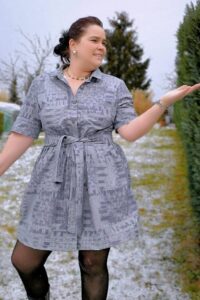 Schnittmuster-Damen-Kleid-Hemdblusenkleid-webware-Bella Dona-erbsuende-11