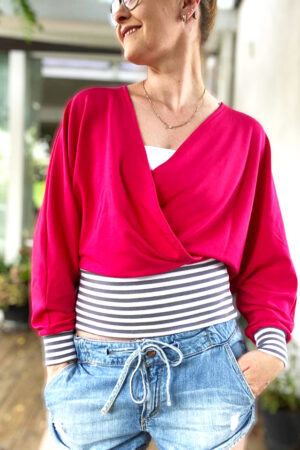 Schnittmuster Pullover mit Rückenausschnitt ACAI (34-56)