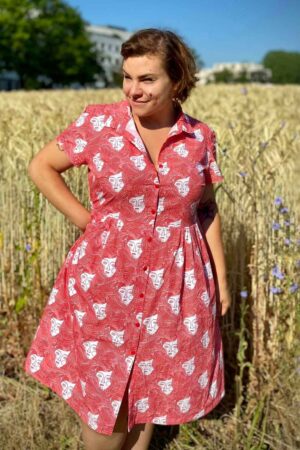 Schnittmuster Hemdblusenkleid BELLA DONA (34-56)