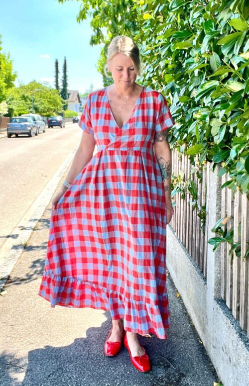 Schnittmuster Maxikleid Kleid MARINGA (34-46)