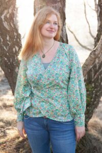 Schnittmuster-Wickelbluse-Damen-Bluse-Pimenta-Schleife-Manschetten-erbsuende-2