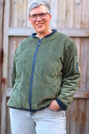 Schnittmuster Blouson, Bomberjacke AURA (34-58)