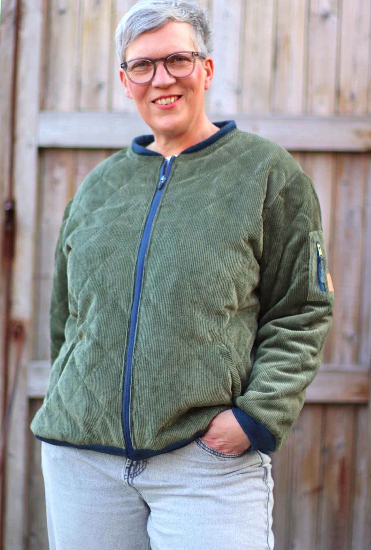 Schnittmuster Blouson, Bomberjacke AURA (34-58)