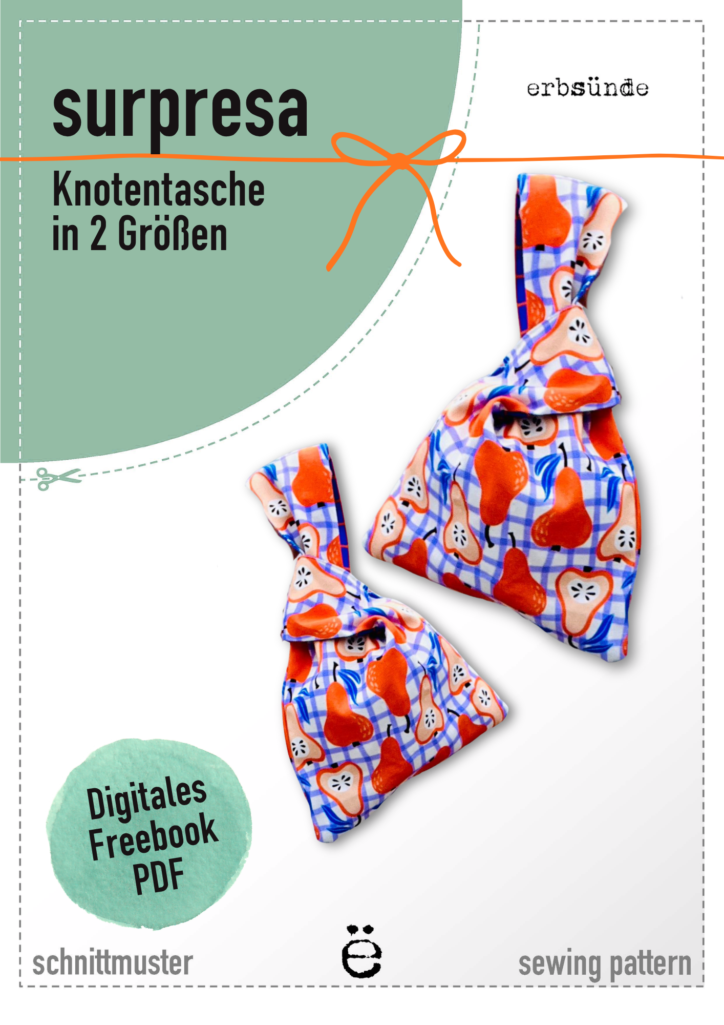 Freebook Knoten Tasche SURPRESA