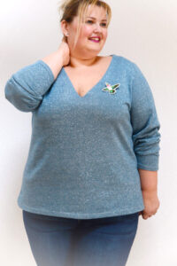 Schnittmuster-sweater-kleid-colourblocking-einsatz-v-ausschnitt-amante-erbsuende-24