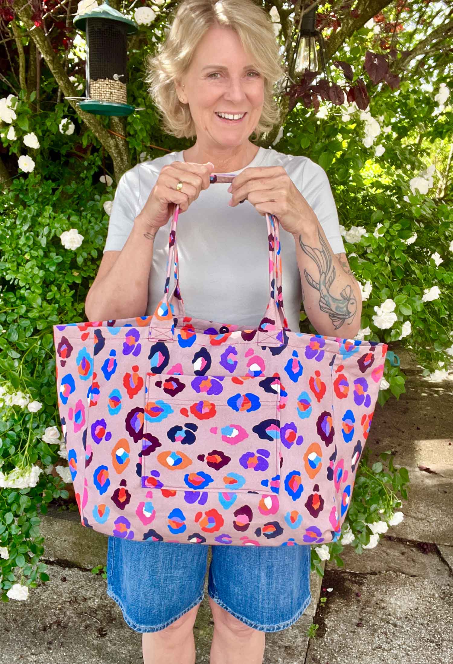 Schnittmuster großer Shopper BOLSA