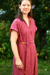 Schnittmuster-Kleid-Maxikleid-V-Ausschnitt-Kragen-Erbsuende-Lago-31