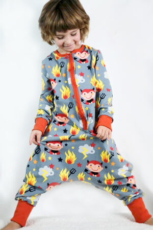 Schnittmuster Pyjama Schlafoverall SIESTA (50-140)