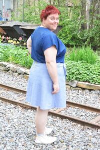 Schnittmuster-Damen-Rock-Wickelrock-Schnalle- Dona Luna-erbsuende-36
